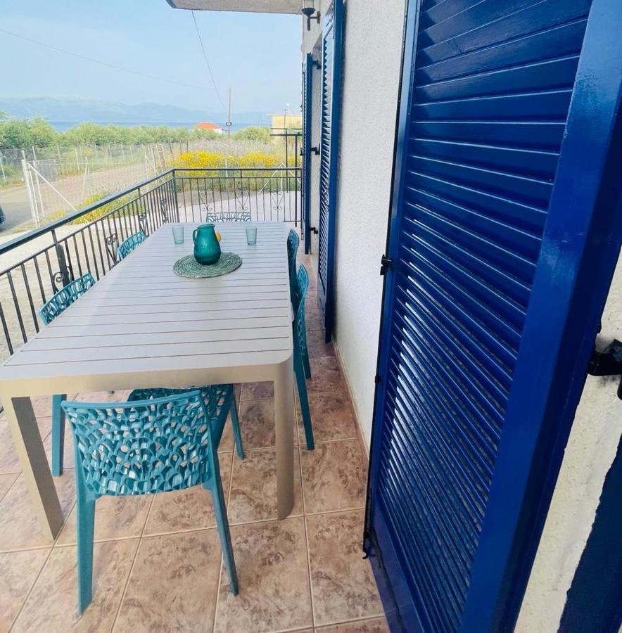 Villa Blue Cocoon - Chrani Messinia Peloponnese- Sea View 800 M From Beach Exterior foto