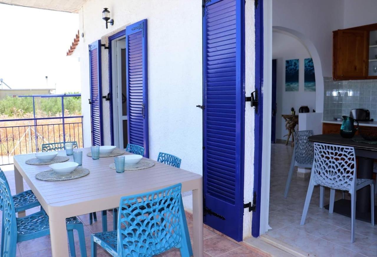 Villa Blue Cocoon - Chrani Messinia Peloponnese- Sea View 800 M From Beach Exterior foto