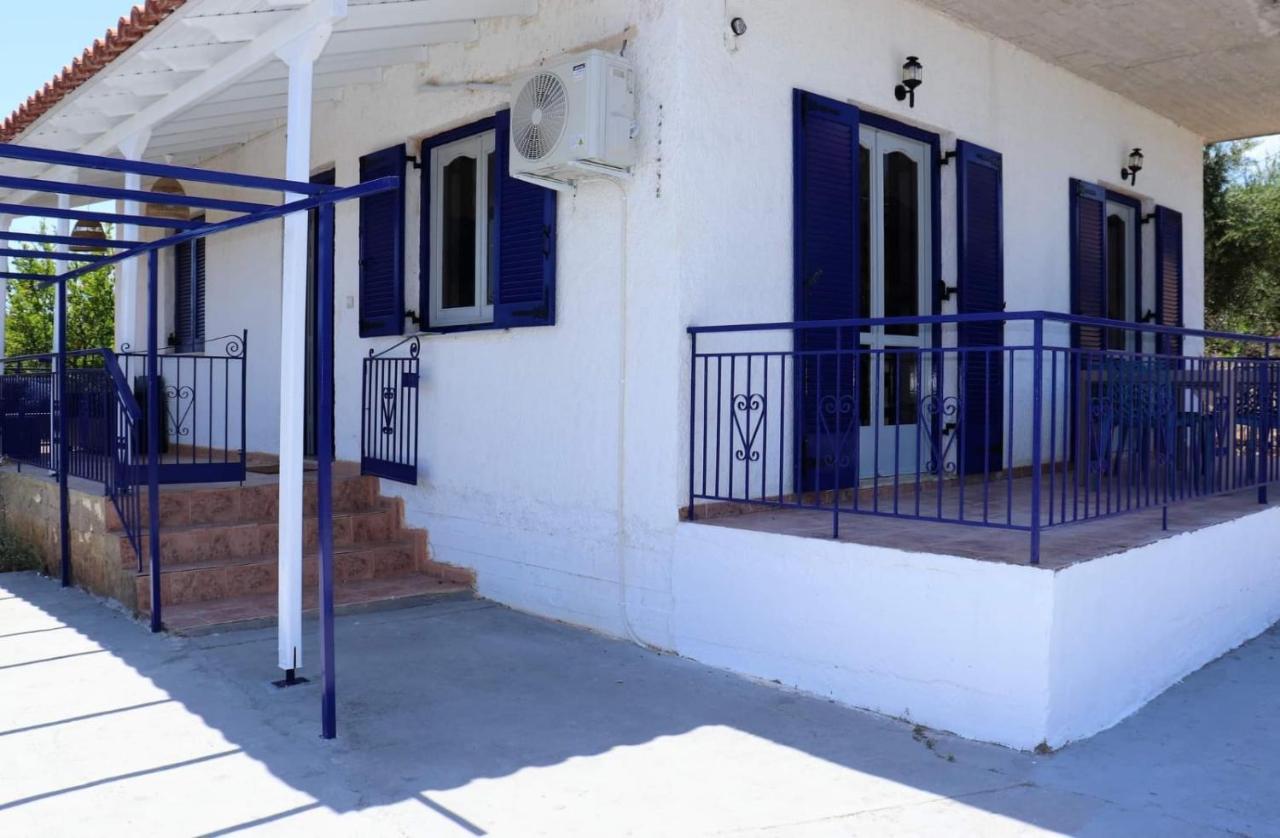 Villa Blue Cocoon - Chrani Messinia Peloponnese- Sea View 800 M From Beach Exterior foto