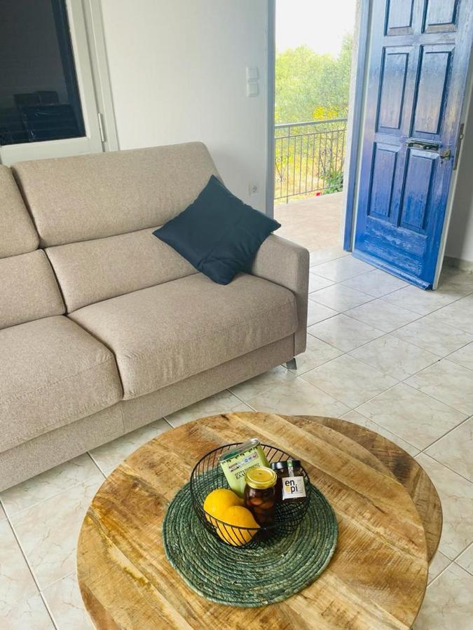 Villa Blue Cocoon - Chrani Messinia Peloponnese- Sea View 800 M From Beach Exterior foto