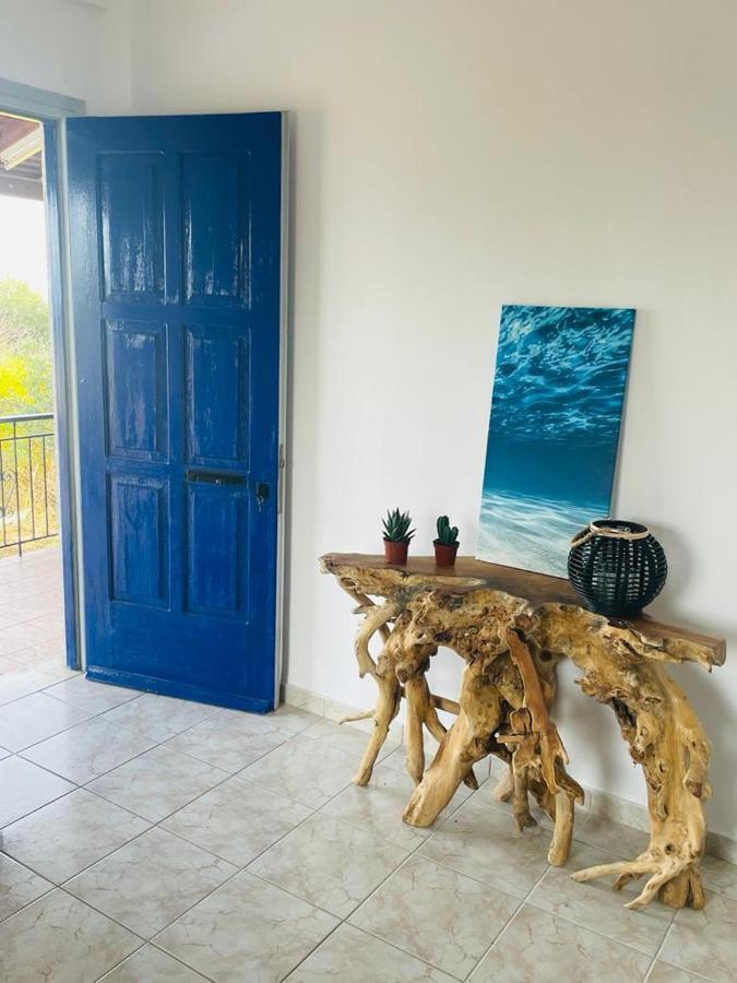 Villa Blue Cocoon - Chrani Messinia Peloponnese- Sea View 800 M From Beach Exterior foto