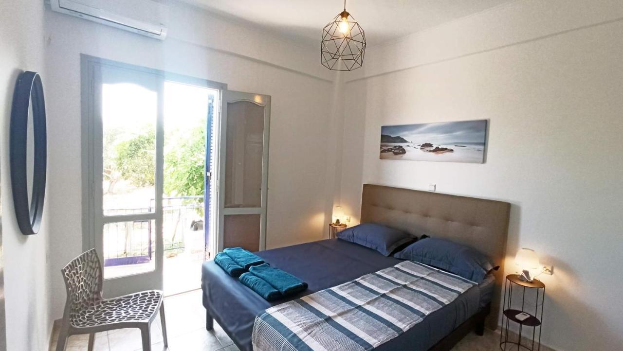 Villa Blue Cocoon - Chrani Messinia Peloponnese- Sea View 800 M From Beach Exterior foto