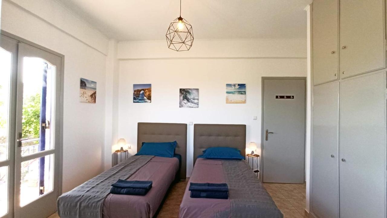 Villa Blue Cocoon - Chrani Messinia Peloponnese- Sea View 800 M From Beach Exterior foto