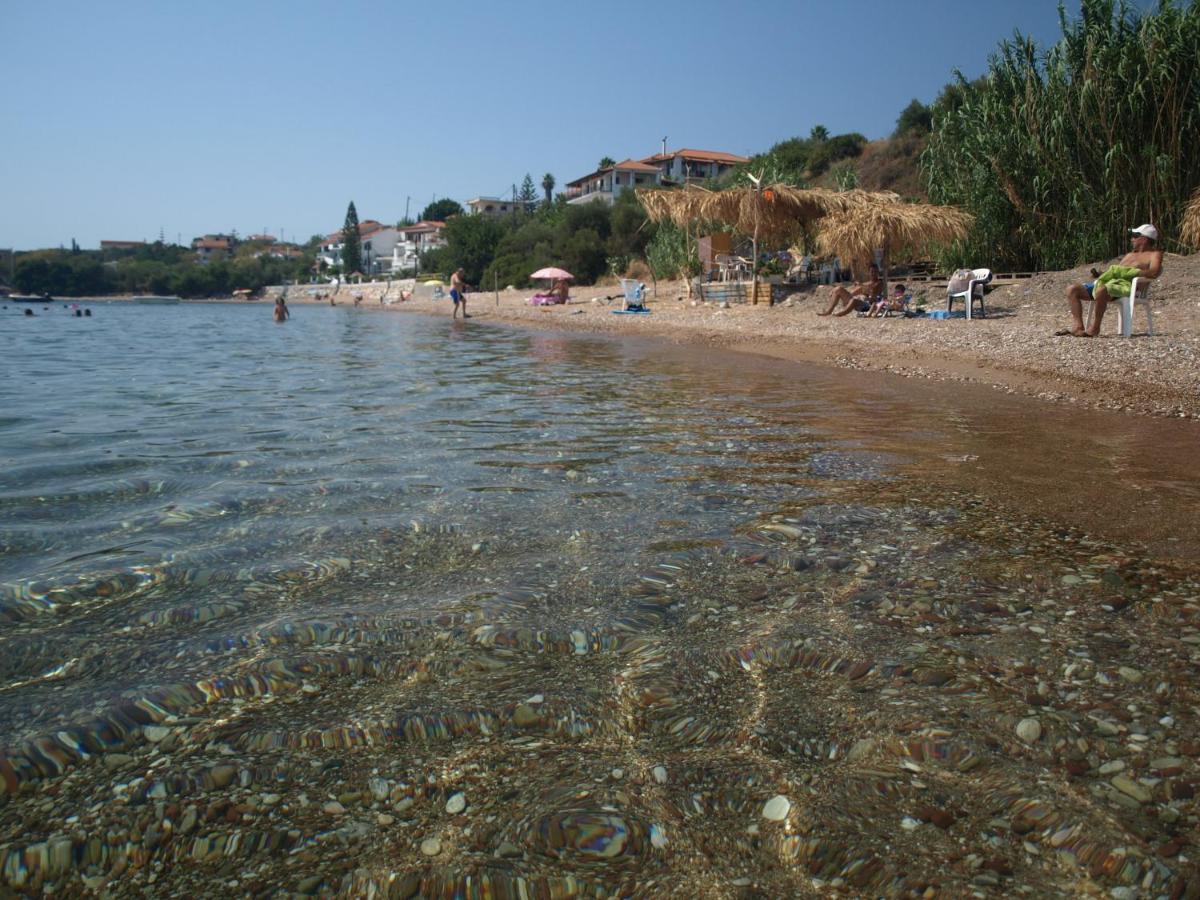 Villa Blue Cocoon - Chrani Messinia Peloponnese- Sea View 800 M From Beach Exterior foto
