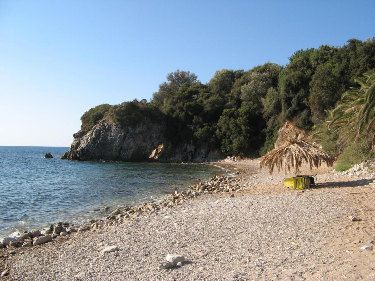 Villa Blue Cocoon - Chrani Messinia Peloponnese- Sea View 800 M From Beach Exterior foto