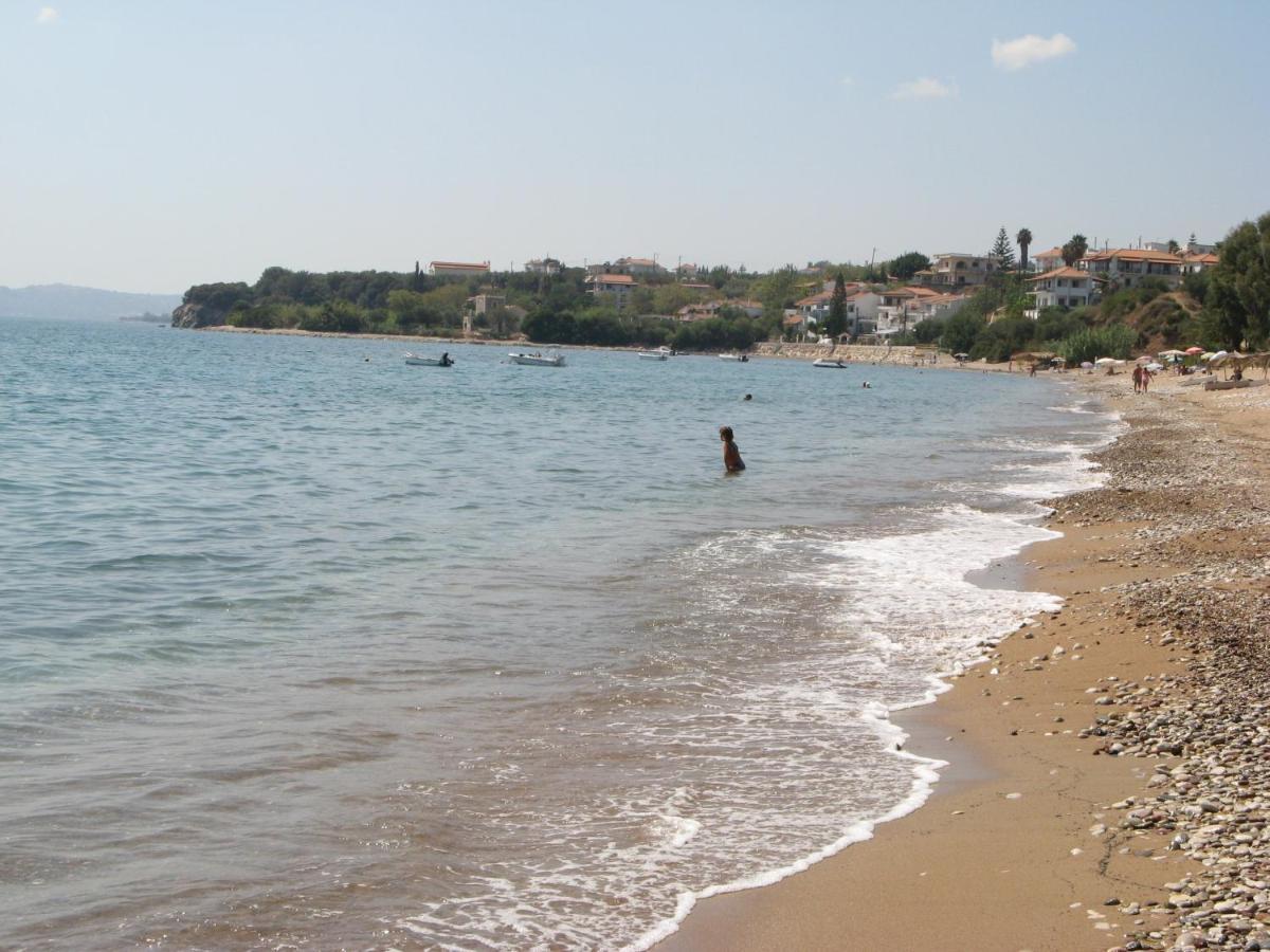 Villa Blue Cocoon - Chrani Messinia Peloponnese- Sea View 800 M From Beach Exterior foto