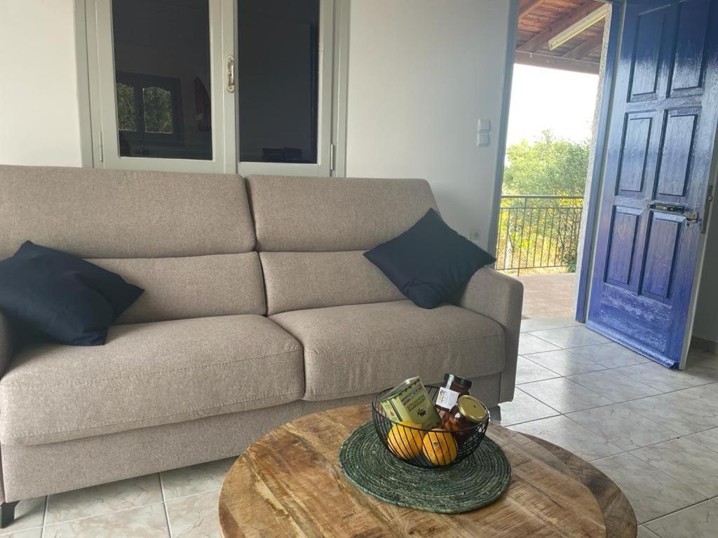 Villa Blue Cocoon - Chrani Messinia Peloponnese- Sea View 800 M From Beach Exterior foto